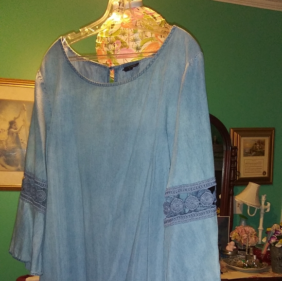 a.n.a Dresses & Skirts - Denim Ombre dress